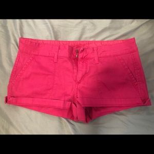 Pink shorts